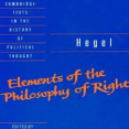 Hegel, G.W.F. - Elements of the Philosophy of Right (Cambridge, 1991)